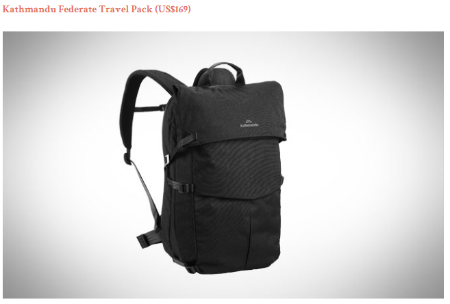 travel backpack