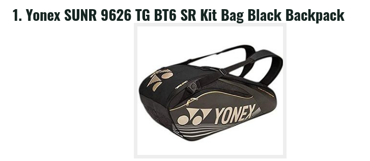 badminton bag