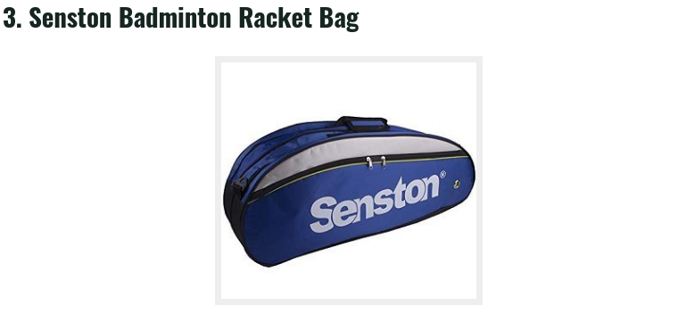 badminton bag