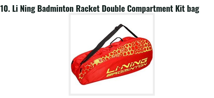 badminton bag