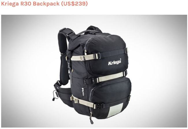 motorcycle backpack