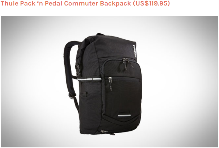 best bike backpack for commuting