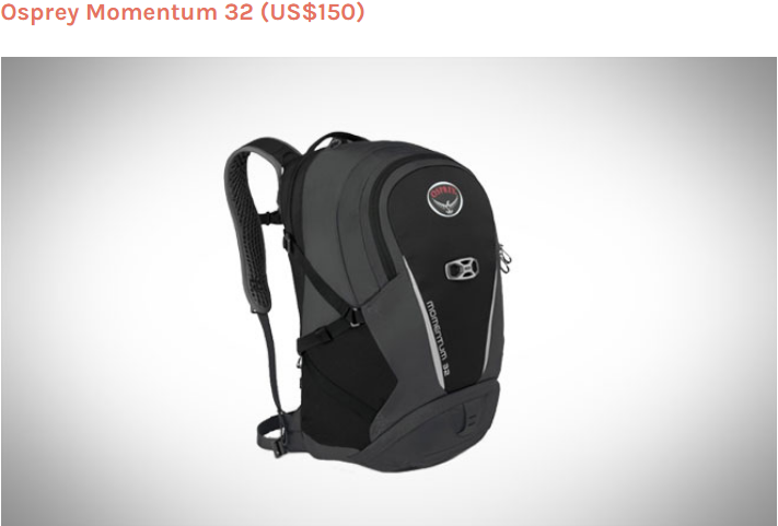 cycling backpack