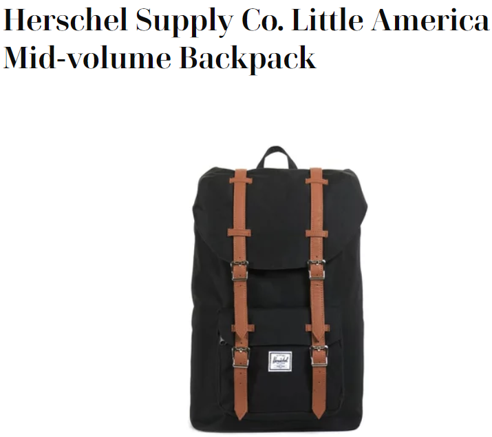 women backpack