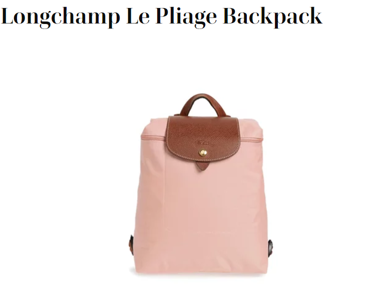 women backpack