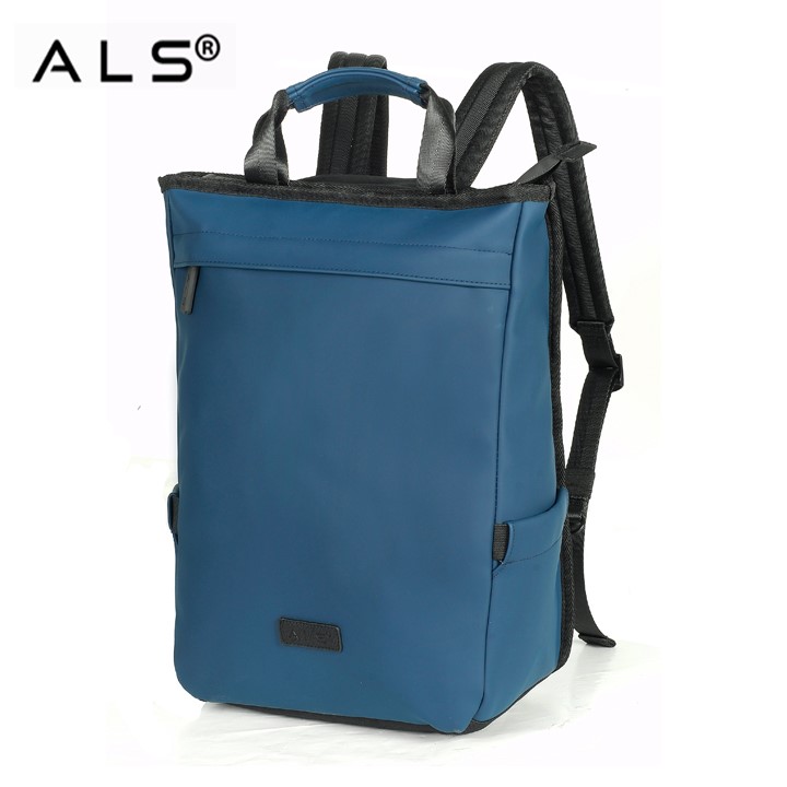 Pu leather bookbag backpack handbag