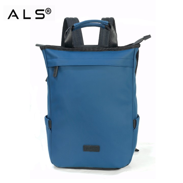 Pu leather bookbag backpack handbag