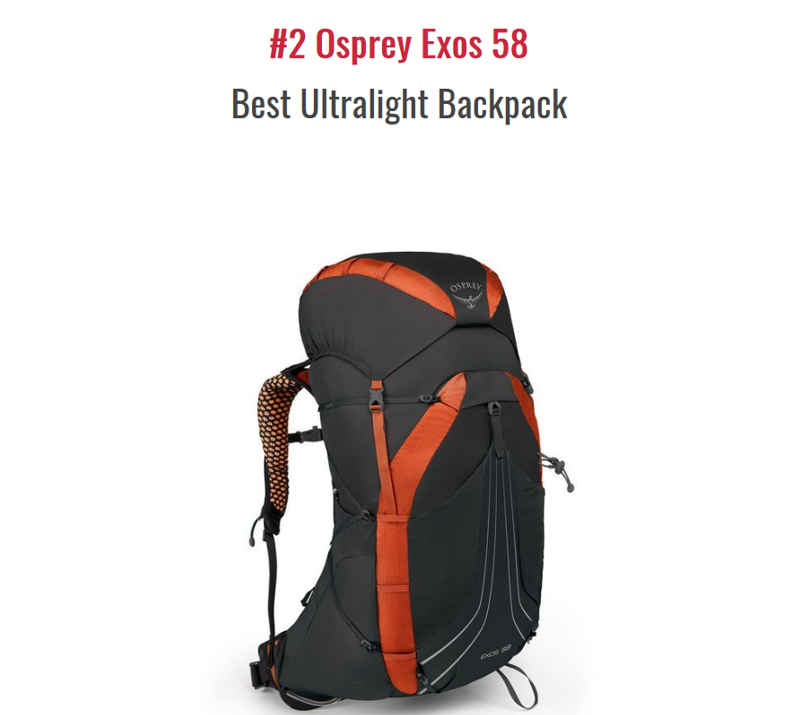 hiking backpack