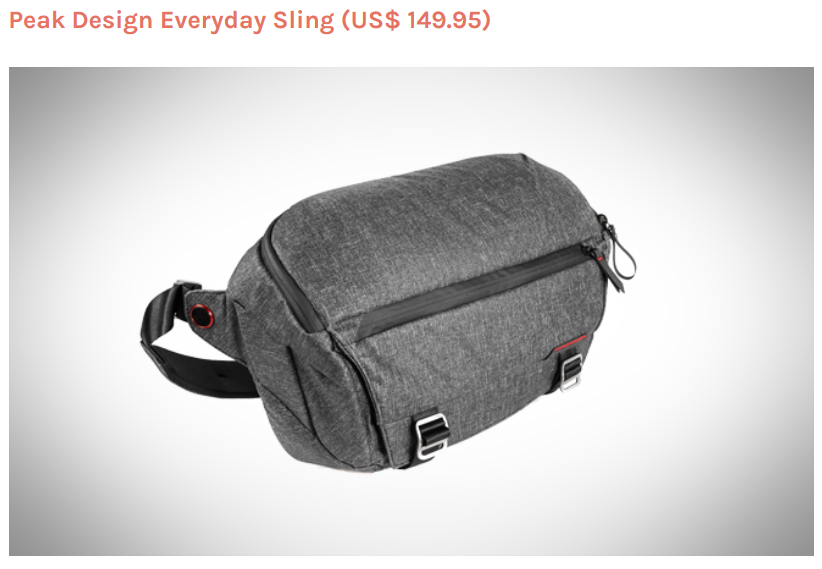 sling bag