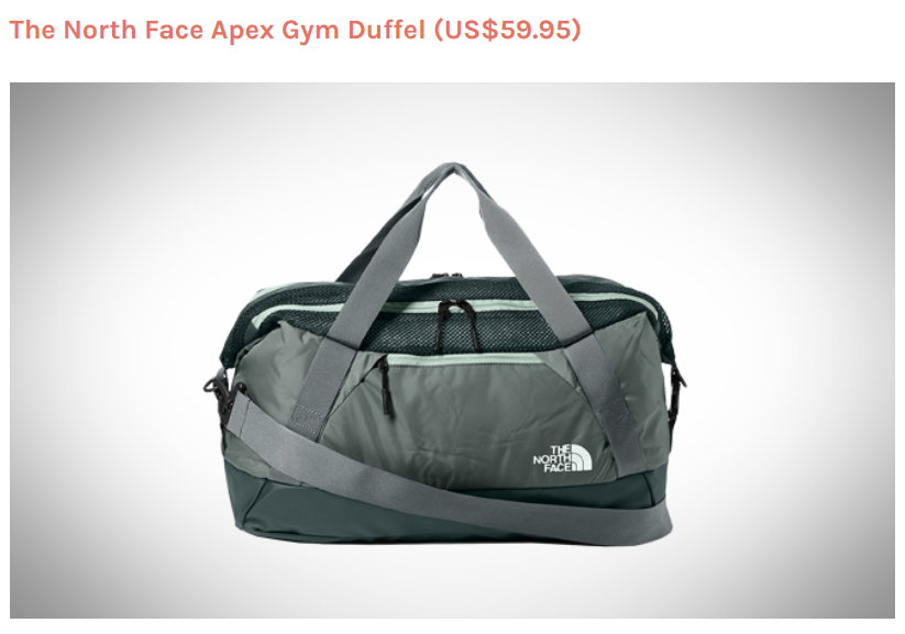 gym bag