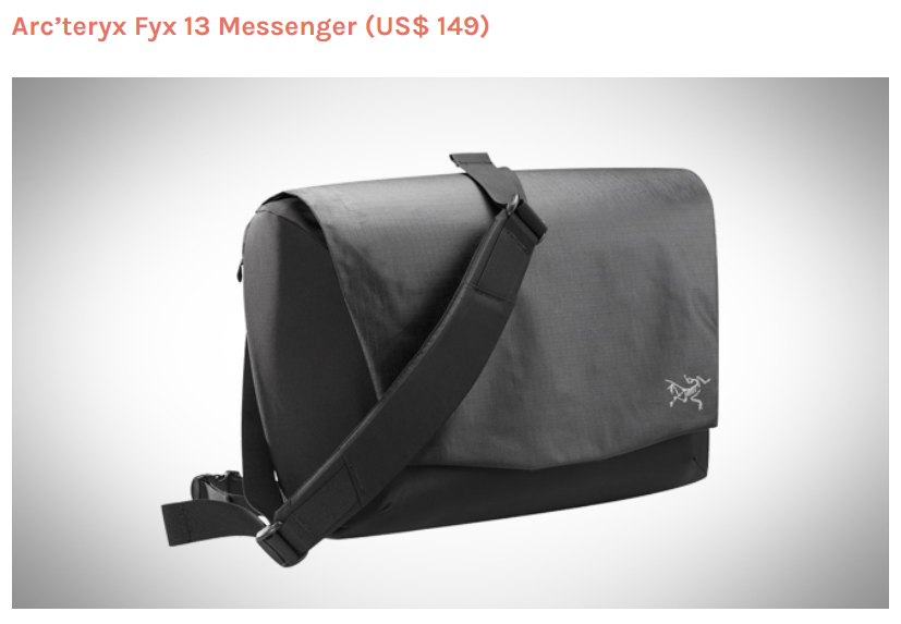 messenger bag