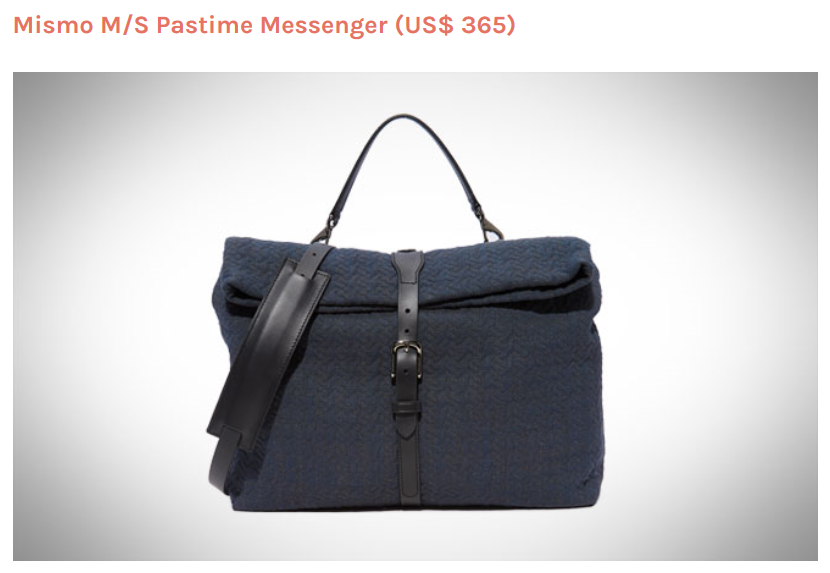 messenger bag