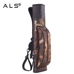 Archery Bow Bag Oxford Double Shoulder And Adjustable Arrow Quiver For Archery Hunting Horseback Shooting