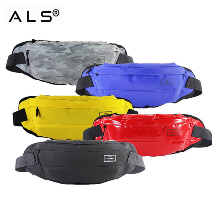 Water Resistant Sport Bum Running Belt Fanny Pack Soft Travel Waist Bag