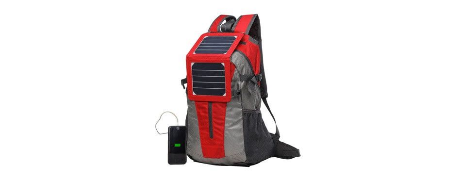 solar powered backpack