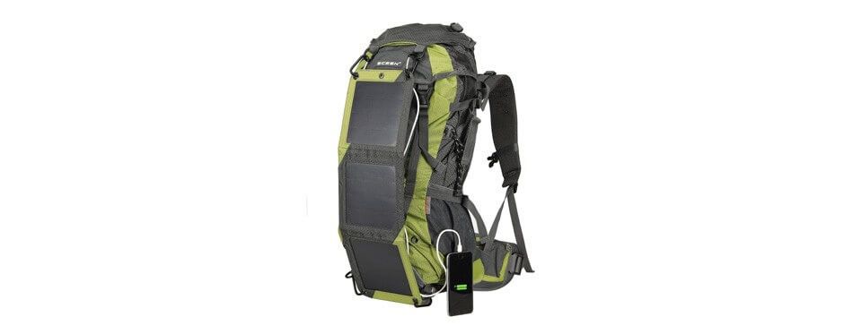 solar powered backpack