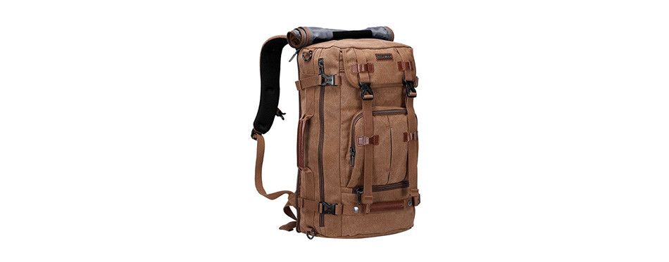 canvas backpack