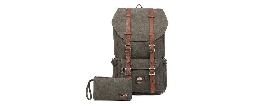 canvas backpack