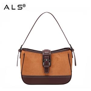 Leather sling bag for women