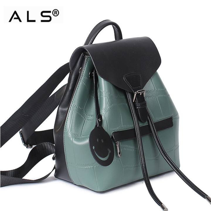 Ladies leather back pack