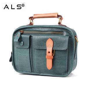 Womens leather messenger handbags