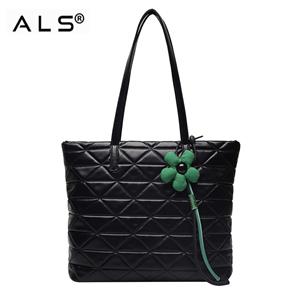 Large PU shoulder bags for ladies