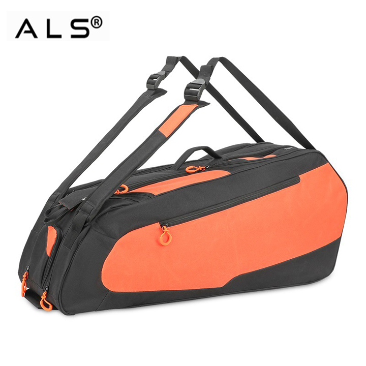 Сумка для переноски теннисных ракеток Спортивная сумка для ракеток для бадминтона