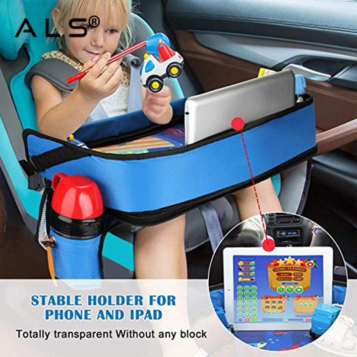 Table Car Custom faltbare Kinder-Reisetablett-Aufbewahrung