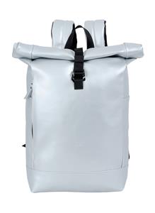 Silvery Roll Top Backpack Waterproof Bag