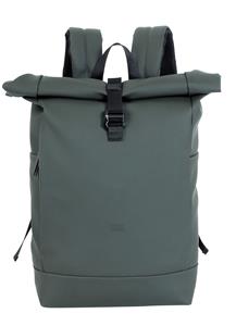 Grey Roll Top Backpack Waterproof Bag