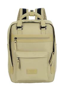 Khaki Laptop Mochila Daypack