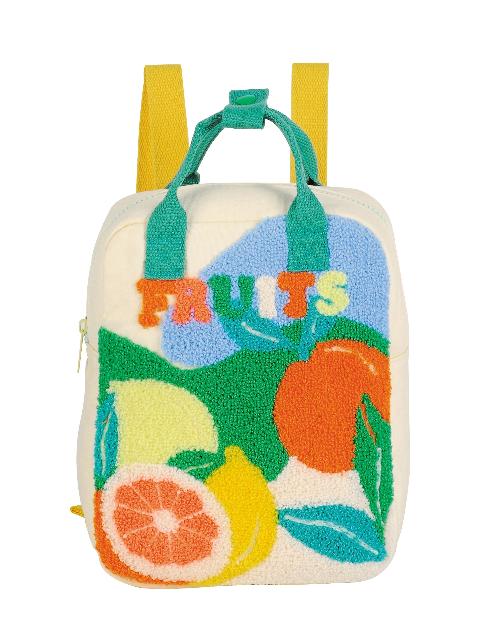 Organic Cotton （Towel Embroidery）Toddler School Kids Backpack