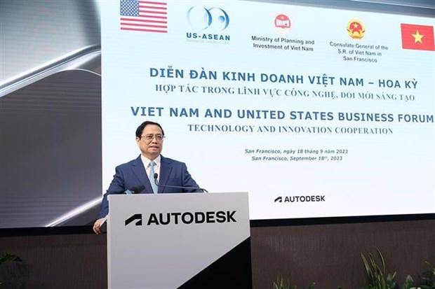 ファム・ミン・チン首相は米国企業に対し、ベトナムへの投資を継続するよう呼び掛けた。