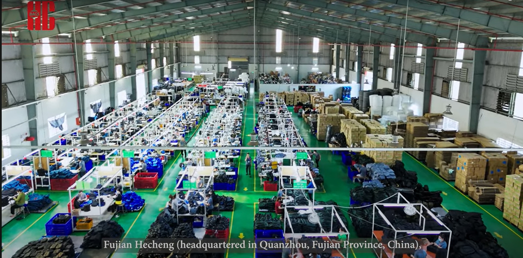 hecheng Vietnam bag factory