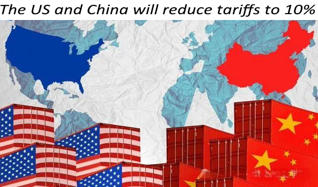 Die USA und China werden ihre Zölle bis zum 14. Mai 2025 auf 10 % senken und andere Handelsstrafen abschaffen.