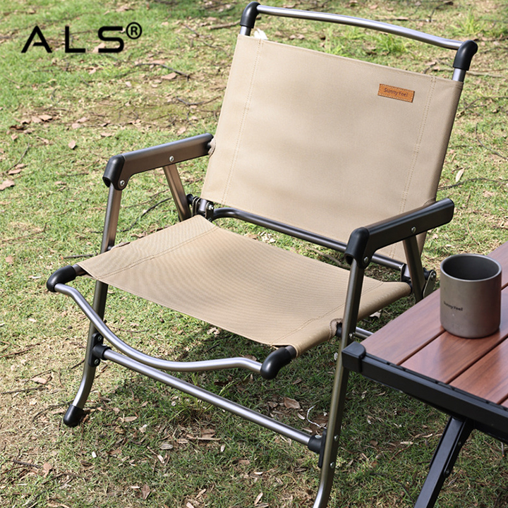Китай Складной стул для кемпинга с алюминиевой рамой — прочное и портативное сиденье для кемпинга, рыбалки и отдыха на природе, производитель