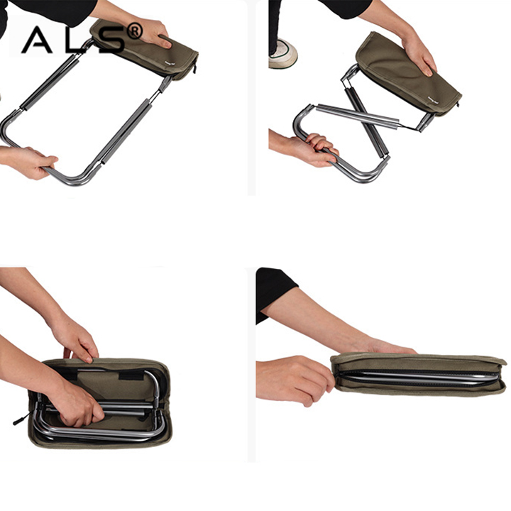 Compact Folding Fishing Chair - Lightweight & Portable for Anglers on the Go