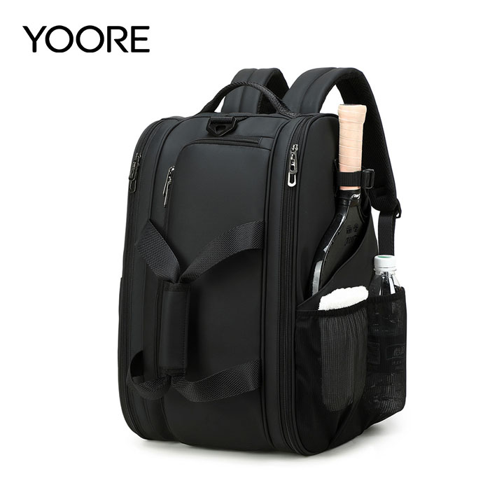 2-in-1 Sport-Rucksack mit Schlägerfach und Organizer-Taschen für Pickleball-Training