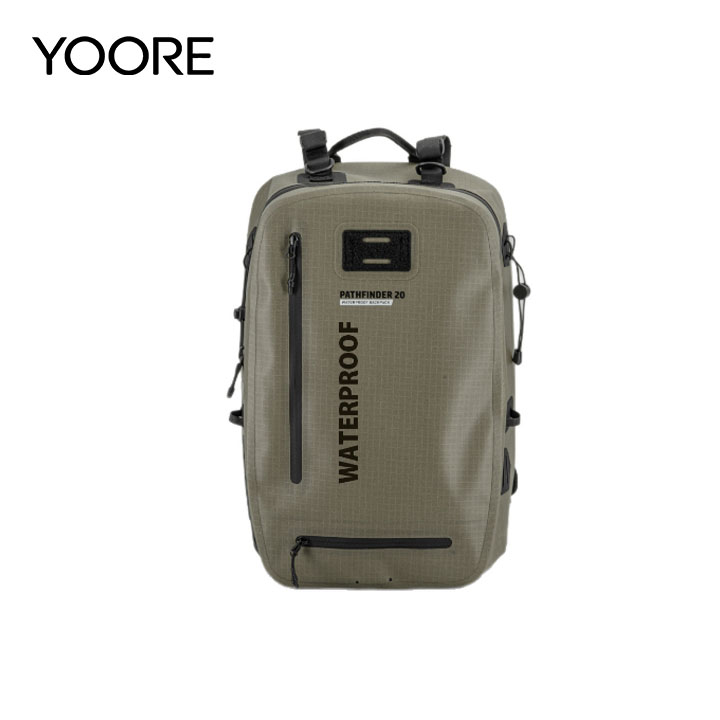 Mochila impermeable resistente al agua, mochila duradera e impermeable para motociclismo, senderismo y kayak.
