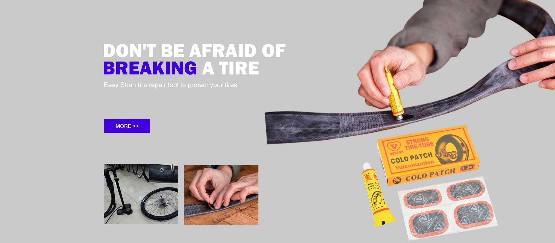 industrial tire repair kit