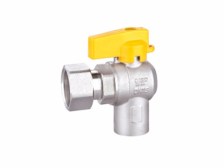 Angeled Ball Valve For Gas