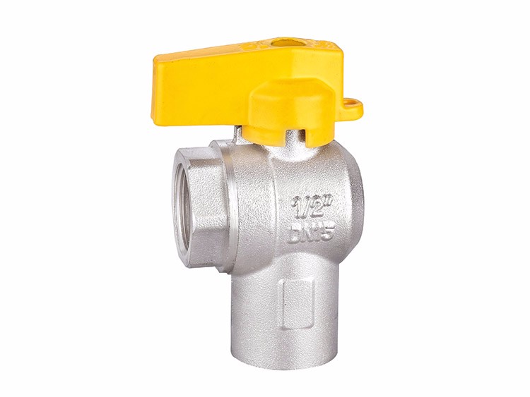 Angeled Ball Valve For Gas