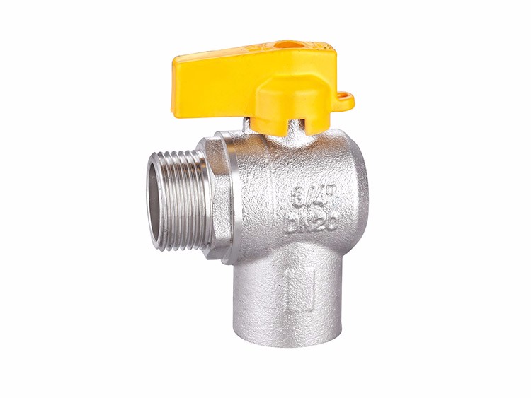 Angeled Ball Valve For Gas