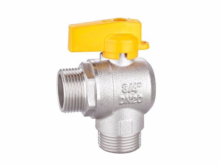 Angeled Ball Valve For Gas