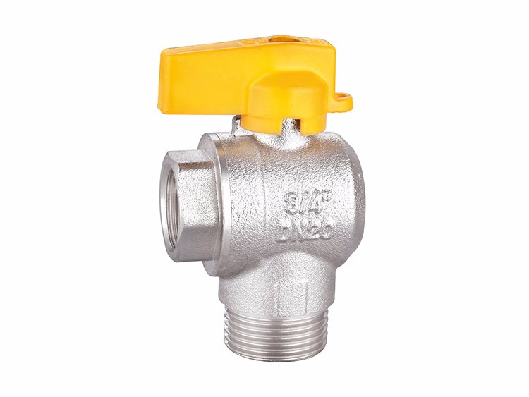 Angeled Ball Valve For Gas