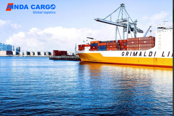 Ocean freight transports