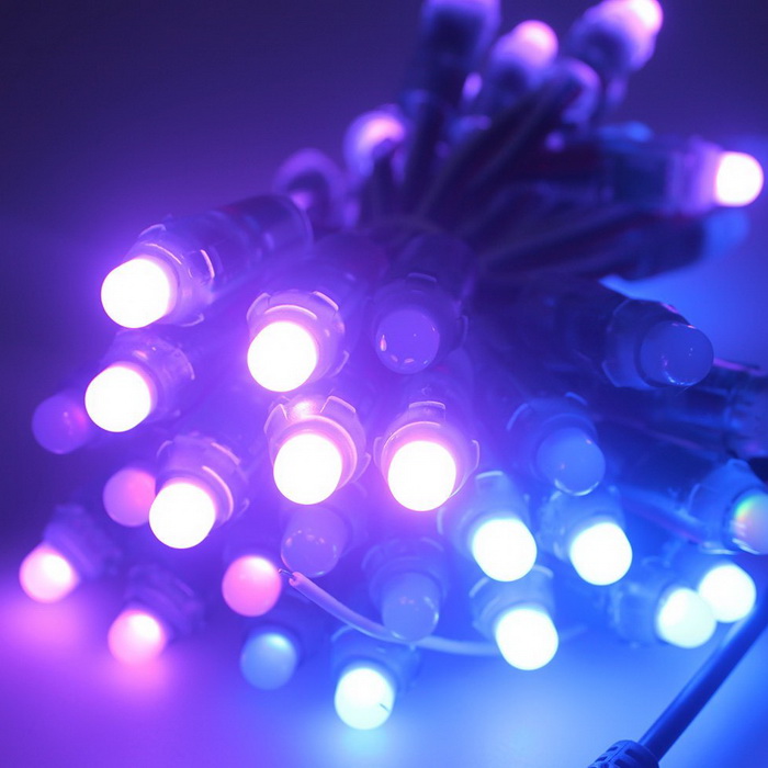 LED pixel string light Christmas holiday light