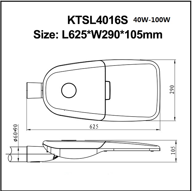 LED-Straßenleuchte