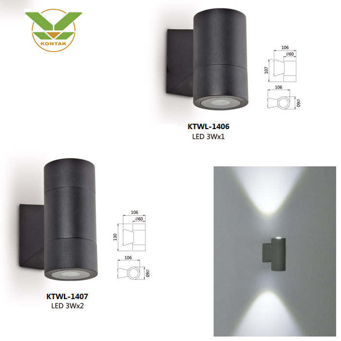 3 Years Warranty wall lights