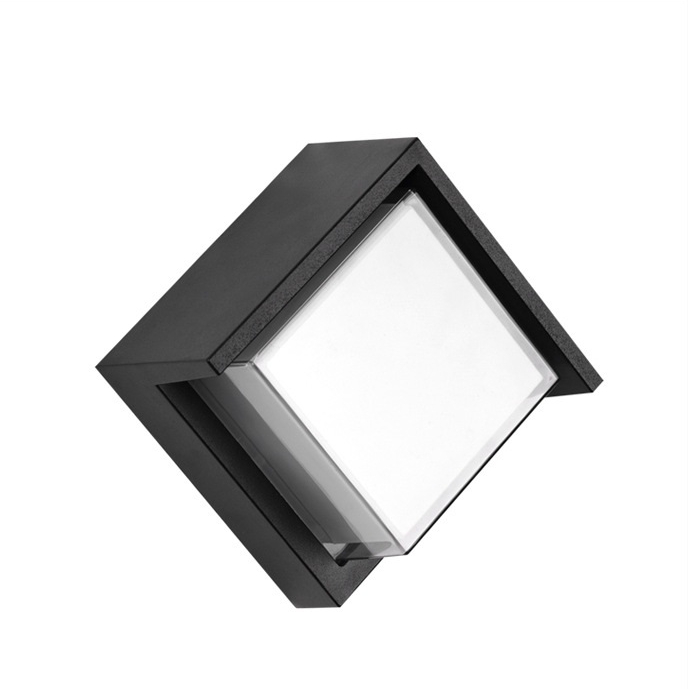 black cube wall lamps